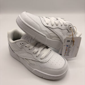 Chaussres basses - Reebok BB4000 2 Little Kid 'White Pure Grey - CE1